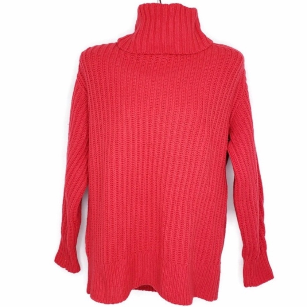 Everlane red wool sweater